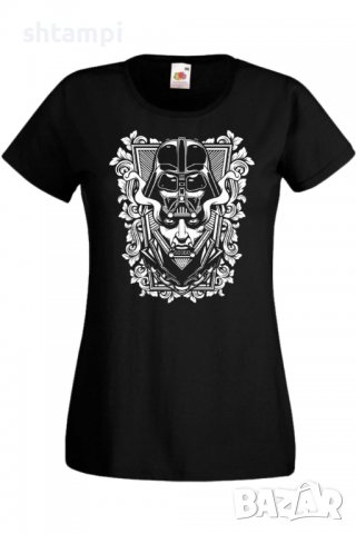 Дамска тениска Star Wars Vader,Филм,Игра,superhero,Изненада,Подарък,Повод,