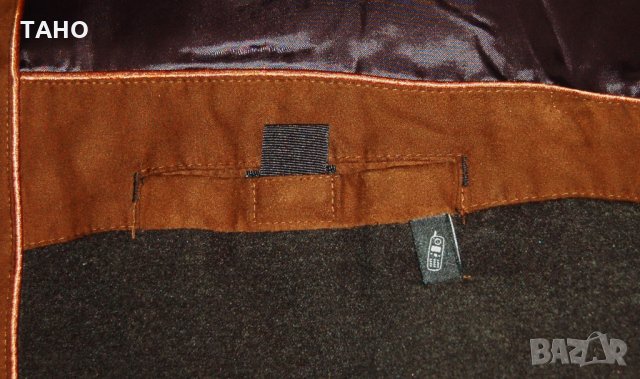 Мъжко велурено палто, снимка 6 - Палта - 27375573