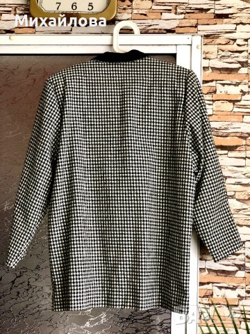 Дамско сако пепит, снимка 7 - Сака - 43295311