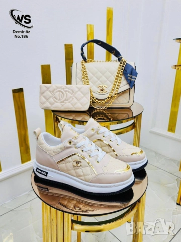 дамски маратонки chanel, снимка 4 - Маратонки - 51456551