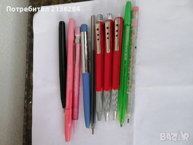 Стари химикалки и моливи, снимка 4 - Антикварни и старинни предмети - 50280520