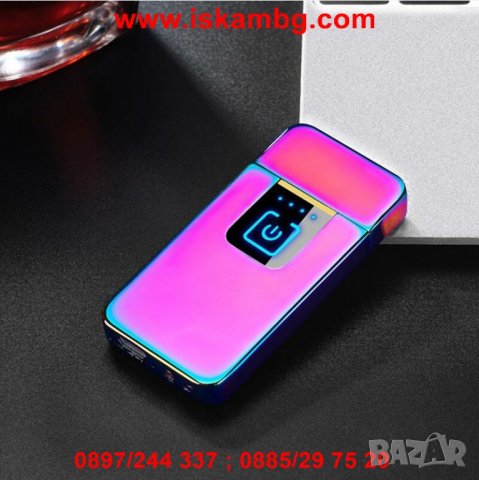 USB запалка с тъч бутон за включване - модел 731, снимка 15 - Друга електроника - 26835576