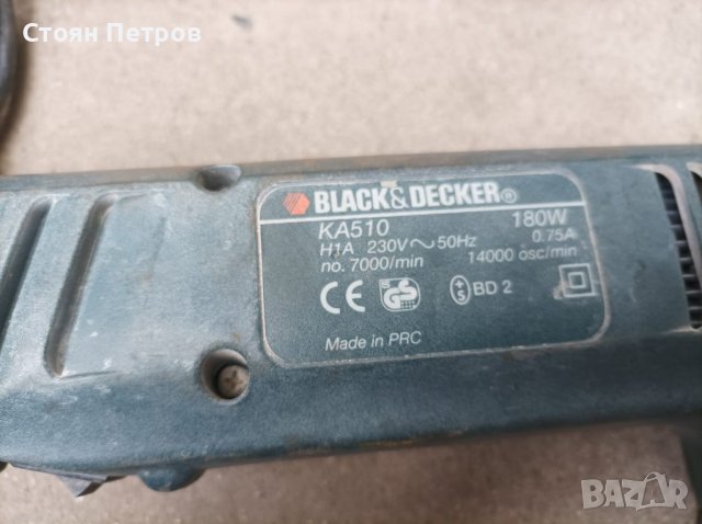 Делта шлайф Black&Decker, снимка 3 - Други инструменти - 39977365