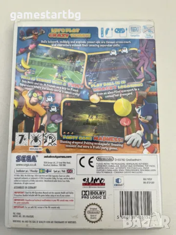 SEGA Superstars Tennis за Wii, снимка 2 - Игри за Nintendo - 49342360