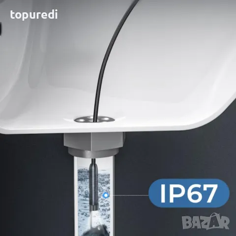 ИНДУСТРИАЛЕН ЕНДОСКОП С ДЪЛЪГ КАБЕЛ 5 МЕТРА, снимка 10 - Други стоки за дома - 50218685