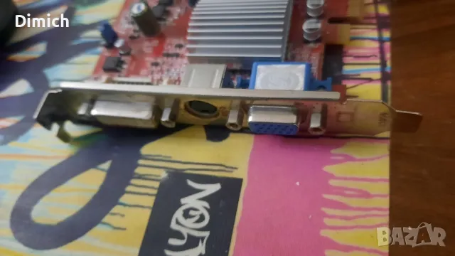 Видеокарта ATI Radeon X550 128MB 128bit , снимка 2 - Видеокарти - 47634986