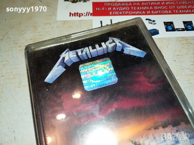 sold out-поръчана-METALLICA-MASTAR OF PUPPETS 2006221111, снимка 6 - Аудио касети - 37139665