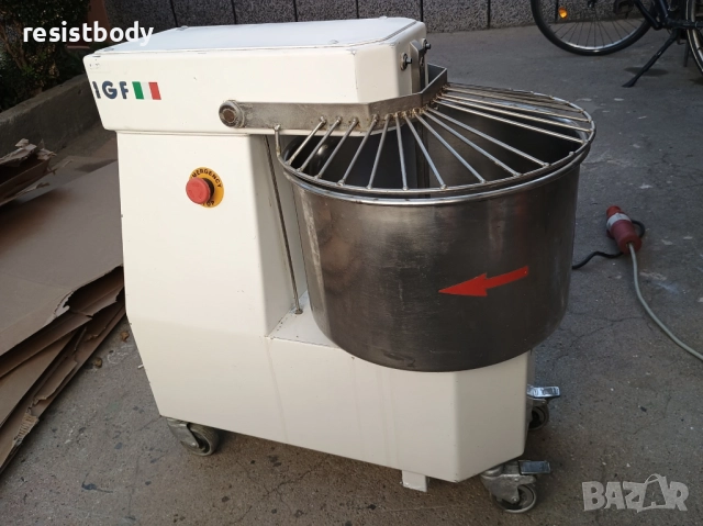Спирална тестомесачка 33литра IGF 2200 S25 , снимка 2 - Обзавеждане на кухня - 51516657