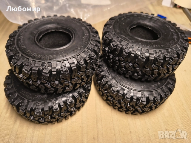 4 броя гуми за RC коли pit bull 4.75x1.7-1.9, снимка 3 - Коли, камиони, мотори, писти - 52637798