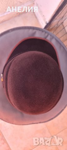 Филцова шапка жокей, снимка 4 - Шапки - 33427696