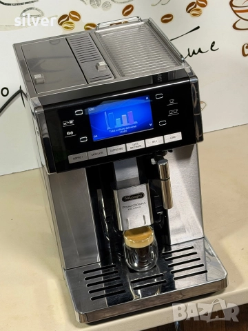 Кафемашина кафе автомат delonghı Primadona exclusive с гаранция, снимка 7 - Кафемашини - 52140992