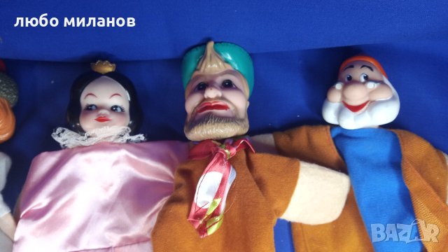 Кукли за ръка за куклено представление - 8 бр различни, снимка 10 - Колекции - 43426276