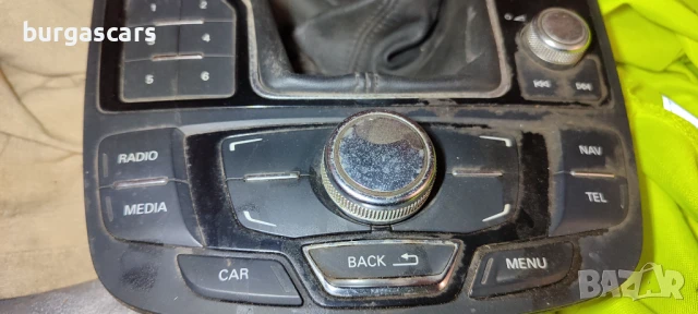 Средна конзола джойстик Топка скорости Audi A6 C7 4G , снимка 4 - Части - 51353952