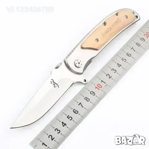 Сгъваем нож Browning-338 - 90x215 mm, снимка 5 - Ножове - 52266574