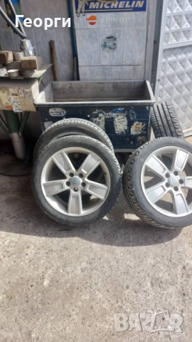 Гуми с джанти 18цола за Киа