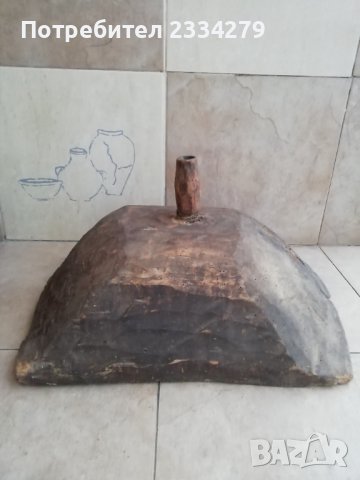 Стара дървена мивка-омивалник от възрождението. Ръчно дълбана. , снимка 4 - Антикварни и старинни предмети - 44125463