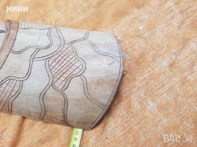 Маска дървена голяма, снимка 5 - Антикварни и старинни предмети - 53215297