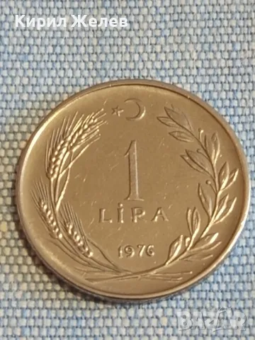 Две монети 100 сола 1980г. Перу - 1 лира 1976г. Турция за КОЛЕКЦИЯ 25670, снимка 6 - Нумизматика и бонистика - 48625677