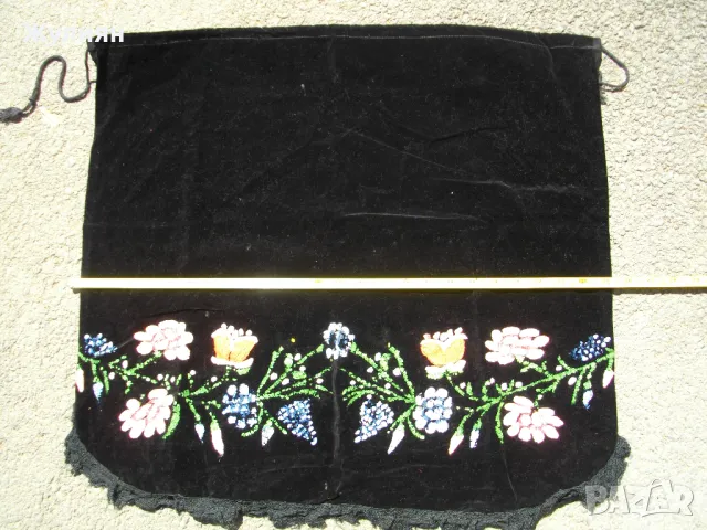 СТАРА РЪЧНО РИСУВАНА ПРЕСТИЛКА ЗА НОСИЯ , снимка 1