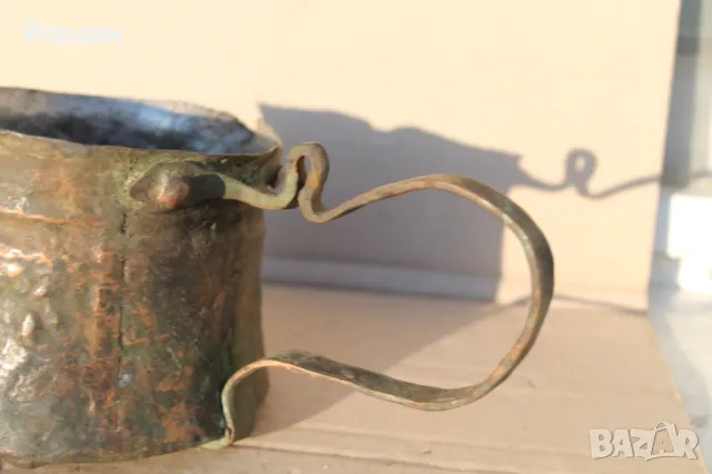 Медно канче за чешма, снимка 5 - Антикварни и старинни предмети - 48868788