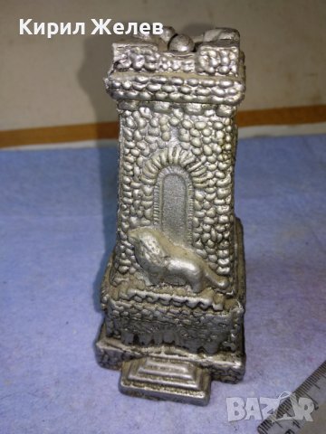 ПАМЕТНИКА на СВОБОДАТА на ШИПКА Стара ГОЛЯМА РЯДКА МЕТАЛНА СТАТУЕТКА СУВЕНИР от НРБ ПЕРИОДА 41390, снимка 16 - Колекции - 43952638