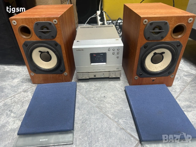 Мини аудио система Sony HCD-T1, снимка 2 - Аудиосистеми - 53133670