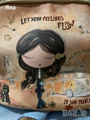 Раница Anekke Peace & Love. Испания., снимка 2 - Раници - 52850226