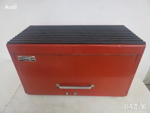 Шкаф/сандък с 6 броя чекмеджета за съхранение на инструменти. Марка: SAM PRO, снимка 14 - Куфари с инструменти - 50047873