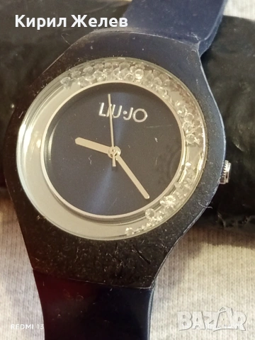 Елегантен дизайн дамски часовник Liu - Jo силиконова каишка много красив 51834, снимка 4 - Дамски - 53484027