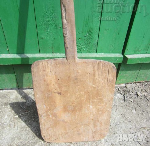 фурнаджийска Стара дървена дъска лопата за хляб, тесто фурна, снимка 7 - Антикварни и старинни предмети - 28876182