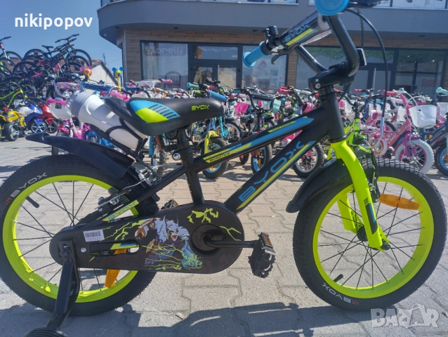 BYOX Велосипед 16" MONSTER черен, снимка 12 - Велосипеди - 53558766