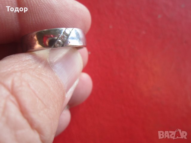 Страхотен сребърен пръстен с камъни 925, снимка 4 - Пръстени - 35017624