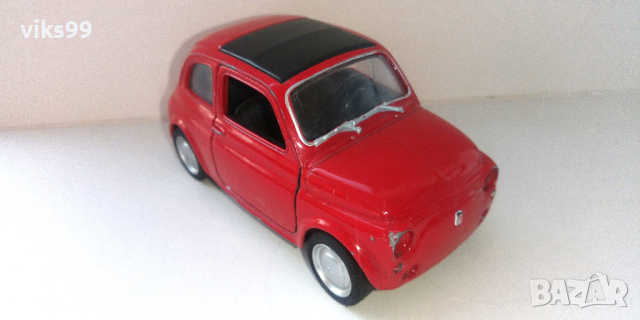 Fiat 500 Nuova 1:(34-39) Welly, снимка 5 - Колекции - 40355668