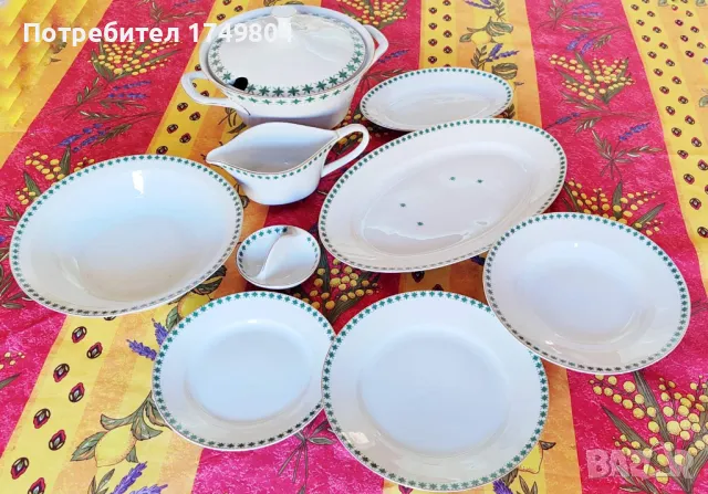 Сервиз за хранене, снимка 3 - Сервизи - 48199464
