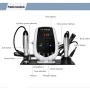 Кавитация Радиочестотен масажор за лице RF радиочестотно устройство Устройство за лице за тяло,, снимка 9