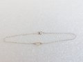 Нова сребърна гривна, дължина около 19см може да се нсправи с дължина по Ваш избор., снимка 1 - Гривни - 37753235