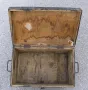 Оригинал Български Войнишки Дървен САНДЪК 59x33x31 см Армейски Военен Куфар Ракла БА 1940-те БАРТЕР, снимка 3