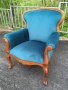 Ретро кресло / претапицирано , снимка 3