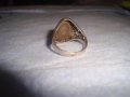ИН и ЯН МАРКОВ ВИНТИДЖ СРЕБЪРЕН ЕМАЙЛИРАН АЖУРЕН ПРЪСТЕН СРЕБРО 925 МАЙСТОРСКА ИЗРАБОТКА 28758, снимка 6