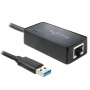 Delock Adapter USB 3.0 > Gigabit LAN 10/100/1000 Mbps , снимка 2