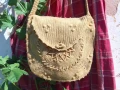 Плетена дамска чанта , снимка 1