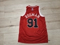 Баскетболен потник на Чикаго Булс #Денис Родман #91!, снимка 1