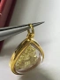 Златен амолет с буда 18 карата , снимка 13