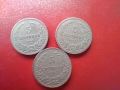 5 , 10 и 20 стотинки от 1906 г.+ 2 лева 1943 г., снимка 1