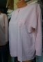 Бледорозова блуза фино тънко плетиво с бродерия и 7/8 дължина на ръкава , снимка 4