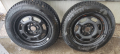 Продавам 2бр. зимни Kumho 175/65/14 с джанти, снимка 1