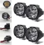 Комплект 6 LED фарове за Мотор, Скутер, ATV - 2 броя., снимка 2