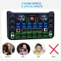 НОВА саунд карта / звукова карта / аудио миксер с Bluetooth. Мини Audio Mixer със звукови ефекти..., снимка 4