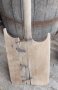 Фурнаджийска стара дървена лопата 160 см за механа или др., снимка 3