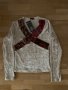Дамска блуза, размер XS-S, нова с етикет, снимка 1 - Блузи с дълъг ръкав и пуловери - 37469442